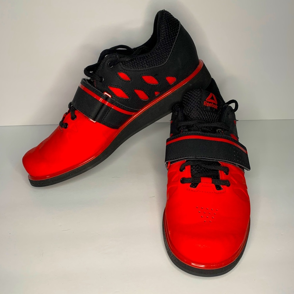 Reebok Lifter Pr Weightlifting ShoesRed/Black
